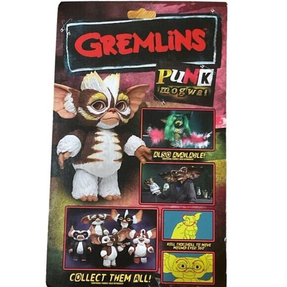 Gremlins Punk Mogwai Action Figure By NECA Collectible Toy - Picture 2 of 2